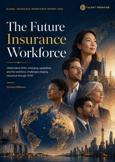 Cover of the 2026 Global Insurance Workforce Report by Talent Frontier.