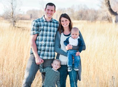 Owner of EZ Student Storage and his family