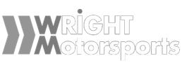 Logo of Wright Motorsports featuring stylized lettering.