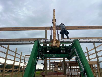 Building on pilings. It takes experience, careful management and attention to detail