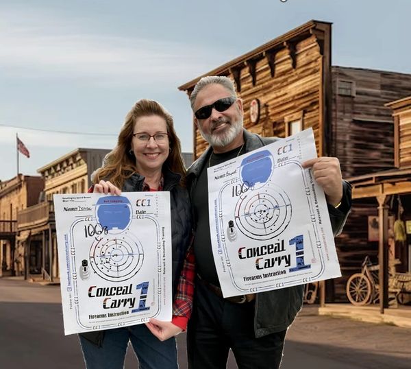Weekday & Saturday Concealed Carry Classes near Charlotte, Concord, Kannapolis, Salisbury.