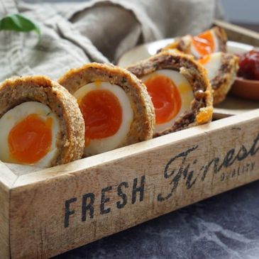 If you would like our award winning scotch eggs available to your customers you can become a stockis
