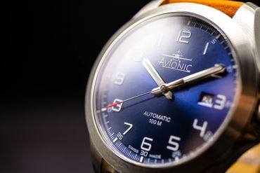 Avionic Watches, Swiss Made elegant and stylish time pieces, Avionic Mens watch, mens pilot watch, Avionic Ascent, Avionic Vintage, Avionic Pioneer, Avionic Airman, Avionic Blue Sky, Avionic Elegance, global stars, formation aerobatics, watch photography