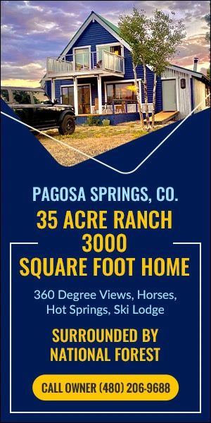 Schedule a #PagososaSpringsCO ranch tour today!
661.877.3840