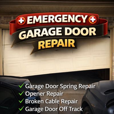 Emergency garage door repair services canton mi