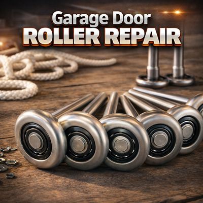 broken garage door roller canton mi garage door repair