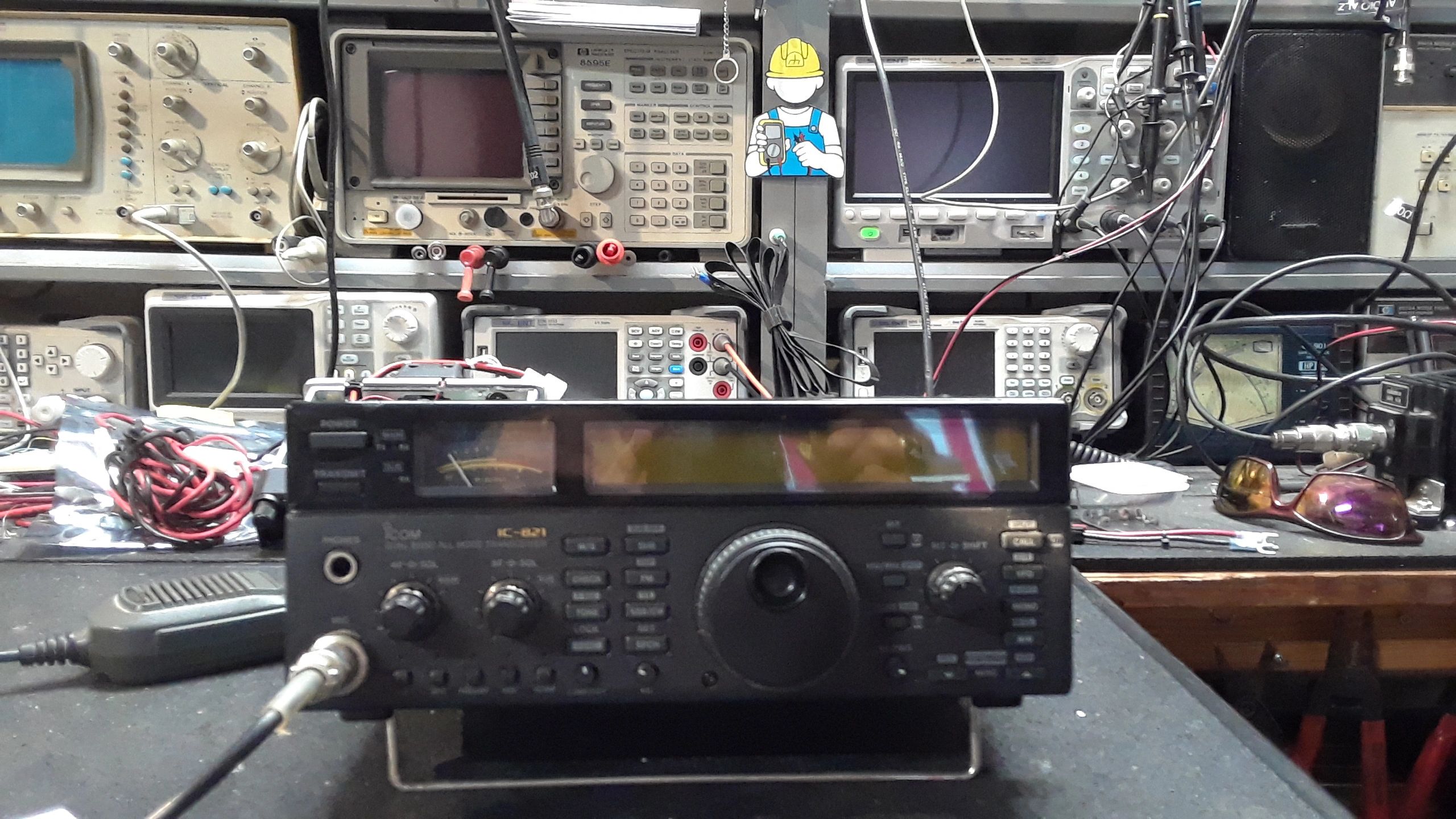 ICOM IC-821D 動作品