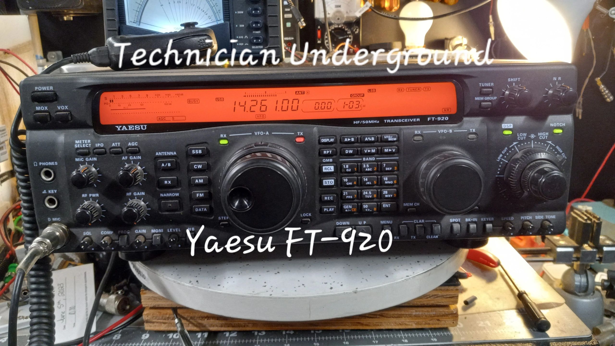 Yaesu FT-920 1/2 RF power out