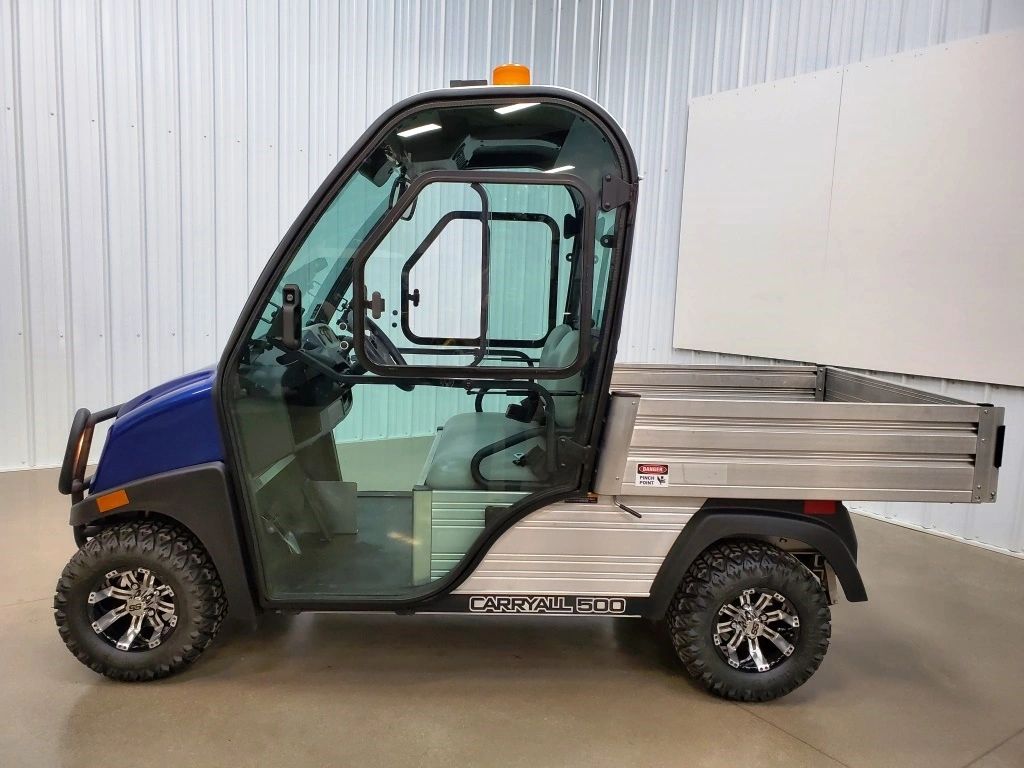 2015 Club Car CarryAll 500 Gas EFI ENCLOSED STREET READY Golf Cart