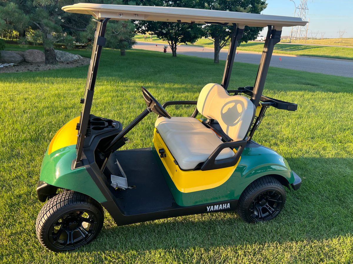 Custom Yamaha Gas Golf cart Low Pro Golfer, Bison