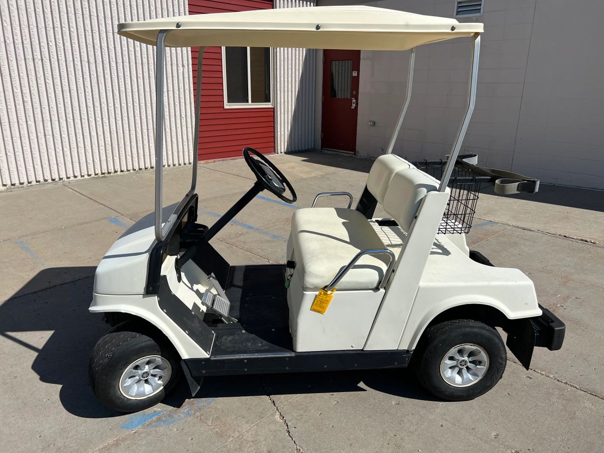 Yamaha Gas Golf cart, Golfer