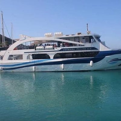 Ferry going to Lefkada, Zante, Kefalonia, Paxos, Corfu, Meganisi and Ithaca