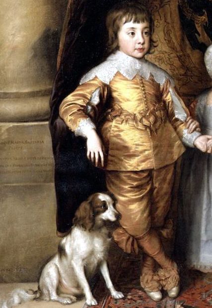 Future King Charles II - 1635
