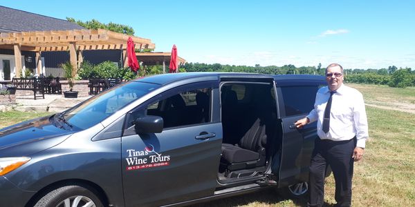 Tina's Wine Tours at Cape Vineyards in beautiful Prince Edward County