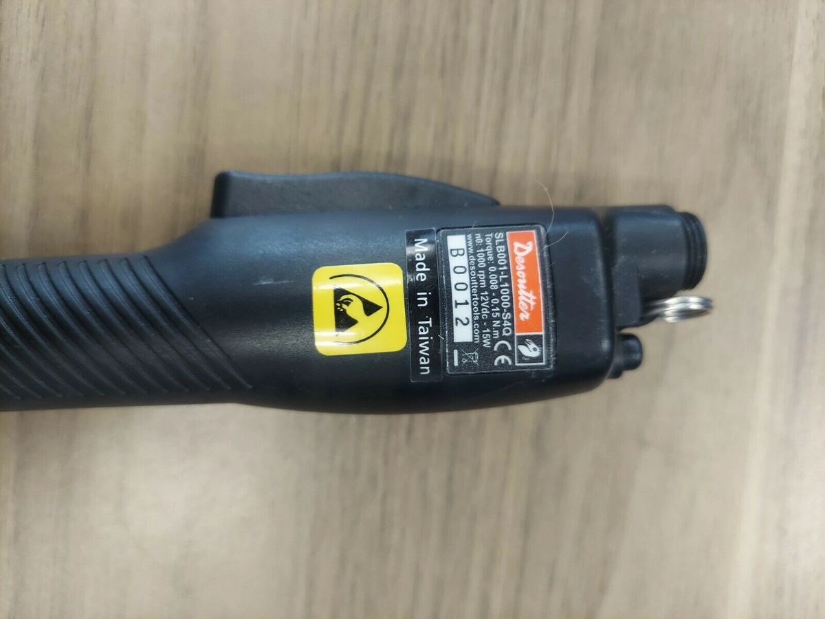 Desoutter SLB001 L1000 S4Q Pneumatic Screwdriver Nutrunner 0.008