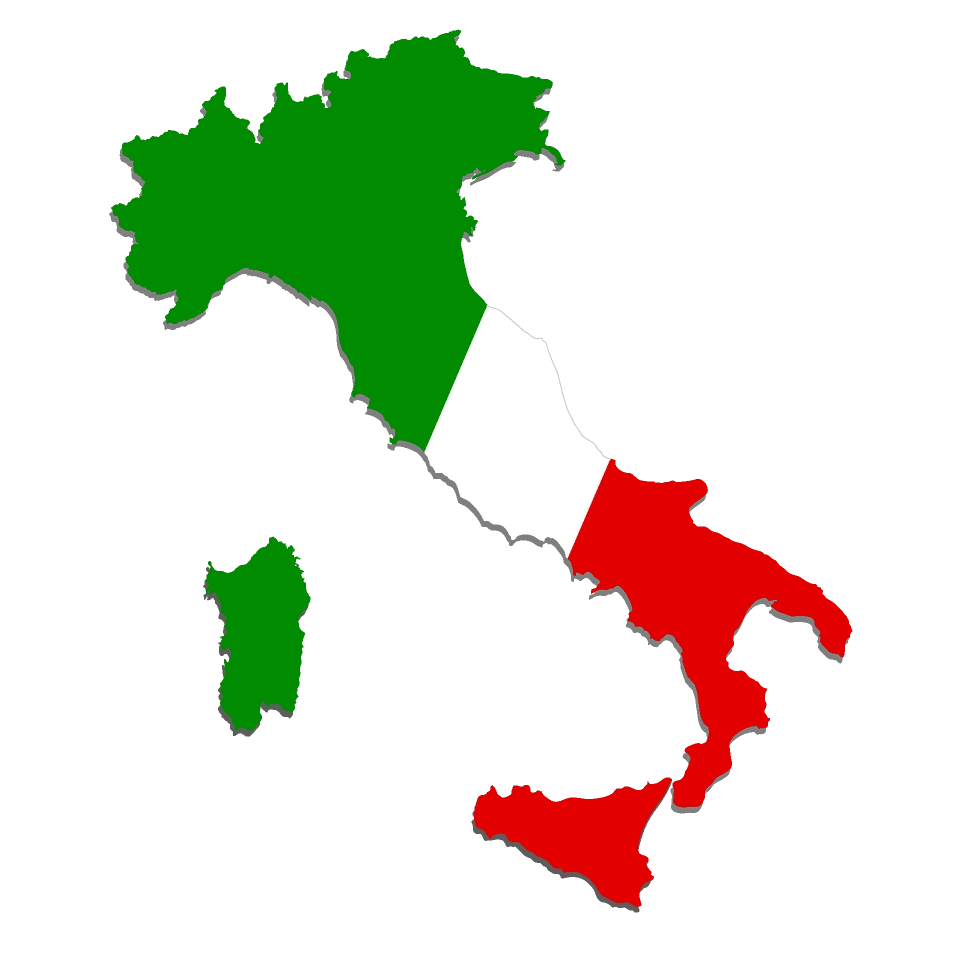 Территория италии. Флаг Италии на карте Италии. Карта Италии с флагом. Италия границы. Италия на белом фоне.