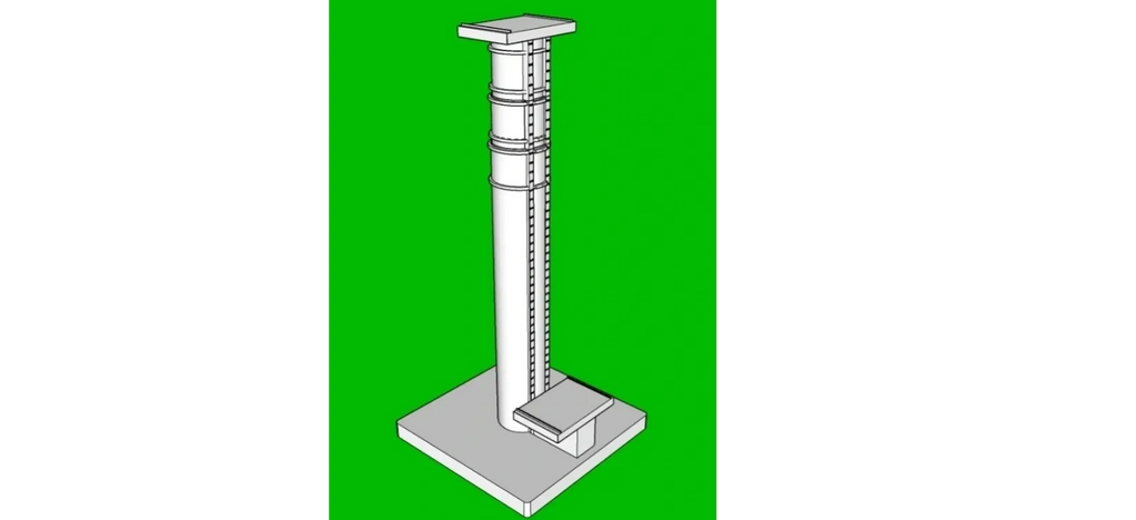 Elevator At Bottom of Tower