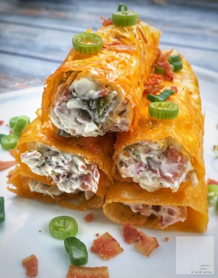 Low Carb Jalapeno Popper Taquitos