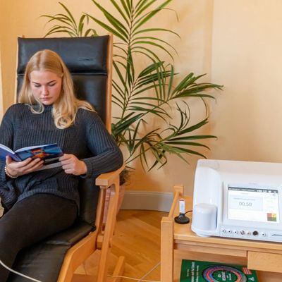 Using our specialised machines we can analyse our clients effectively in a relaxed enviroment.