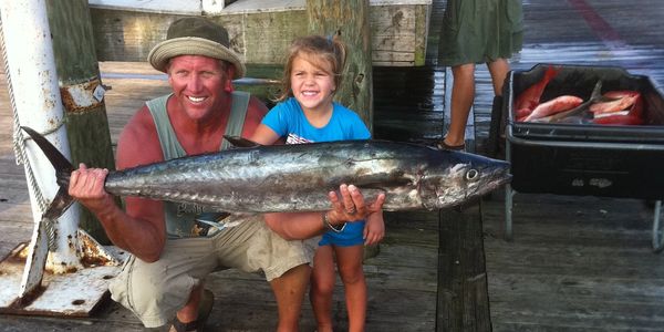 King mackerel caught while nearshore fishing orange beach Alabama
Nearshore fishing charter