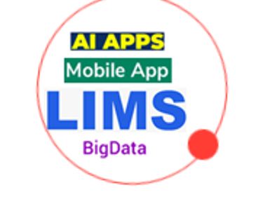 Logo featuring AI Apps, Mobile App, LIMS, and BigData text.