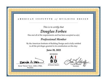 American institute of building design member