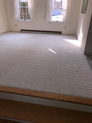 Residential Carpet Install:
Shaw Resort Chic, Color Atmospheric 