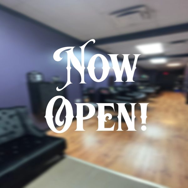 inside a new hair salon that is now open