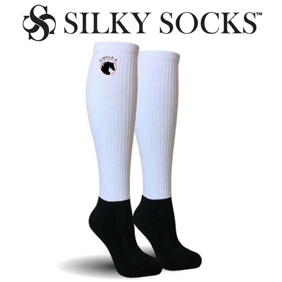 SILKY SOCKS ATHLETIC SOCKS w/Logo