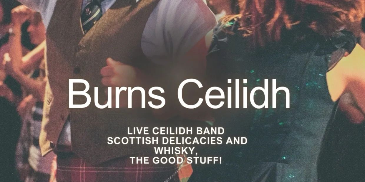 Burns Ceilidh event with live music and Scottish treats at Ritz Carlton Baku.