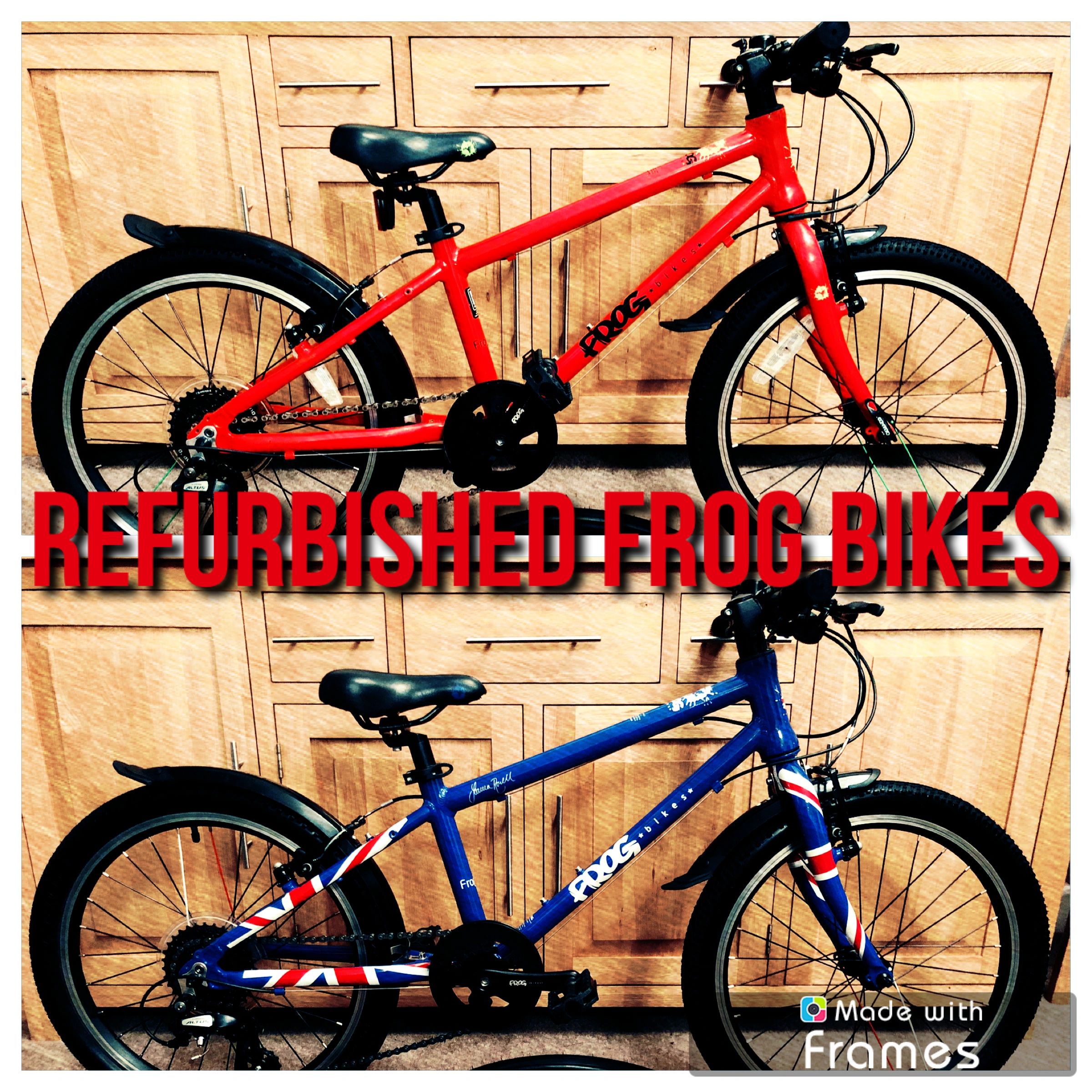 raising handlebars on frog bike