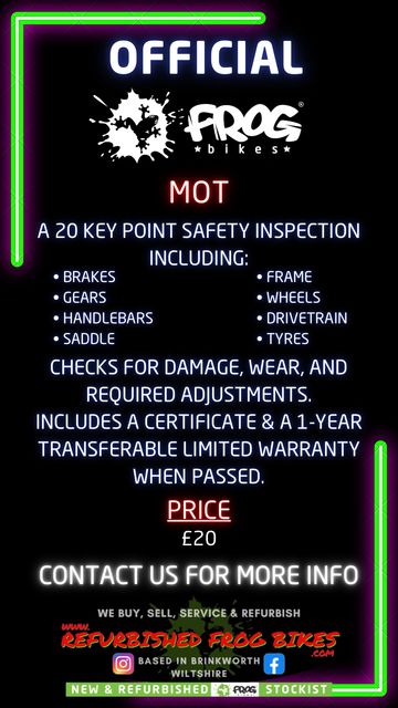 We MOT Frog Bikes