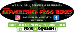 REFURBISHED FROG BIKES