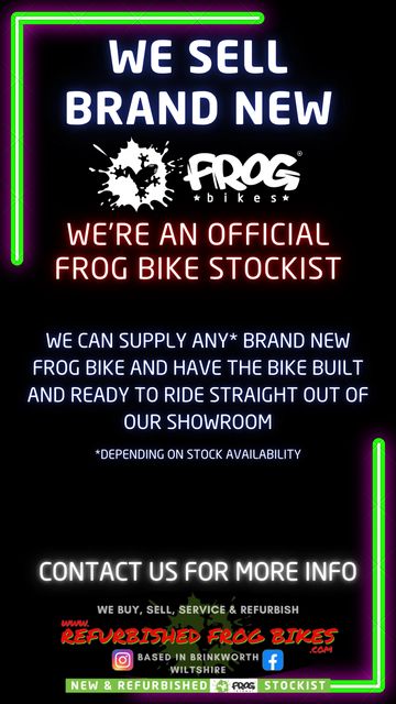 We Sell Brand New Frog Bikes