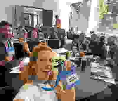 Myself with fellow piano teacher's at the 2020 Piano Pivot Live Conference. Marita Ferreira piano 