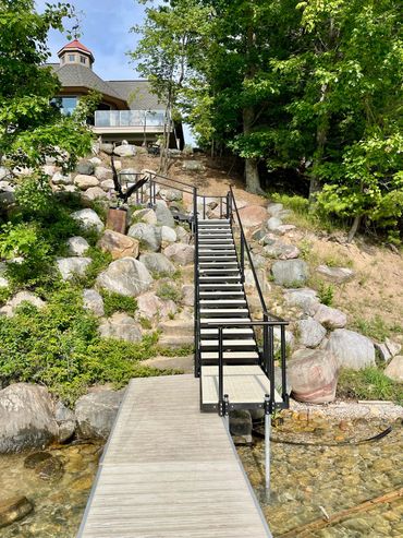 beach steps, steps, stairs, beach stairs