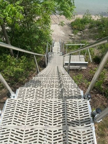 Lake Huron Installation.