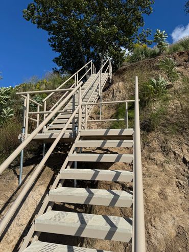 Beach Steps, Coloma Michigan, Lake Michigan, Sand Dunes