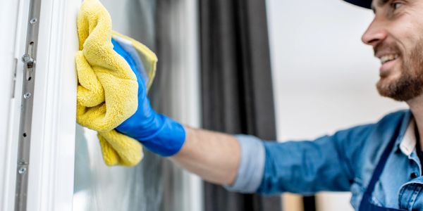 Design team checking furniture pieces for home staging