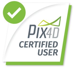 PIX4D certified user logo