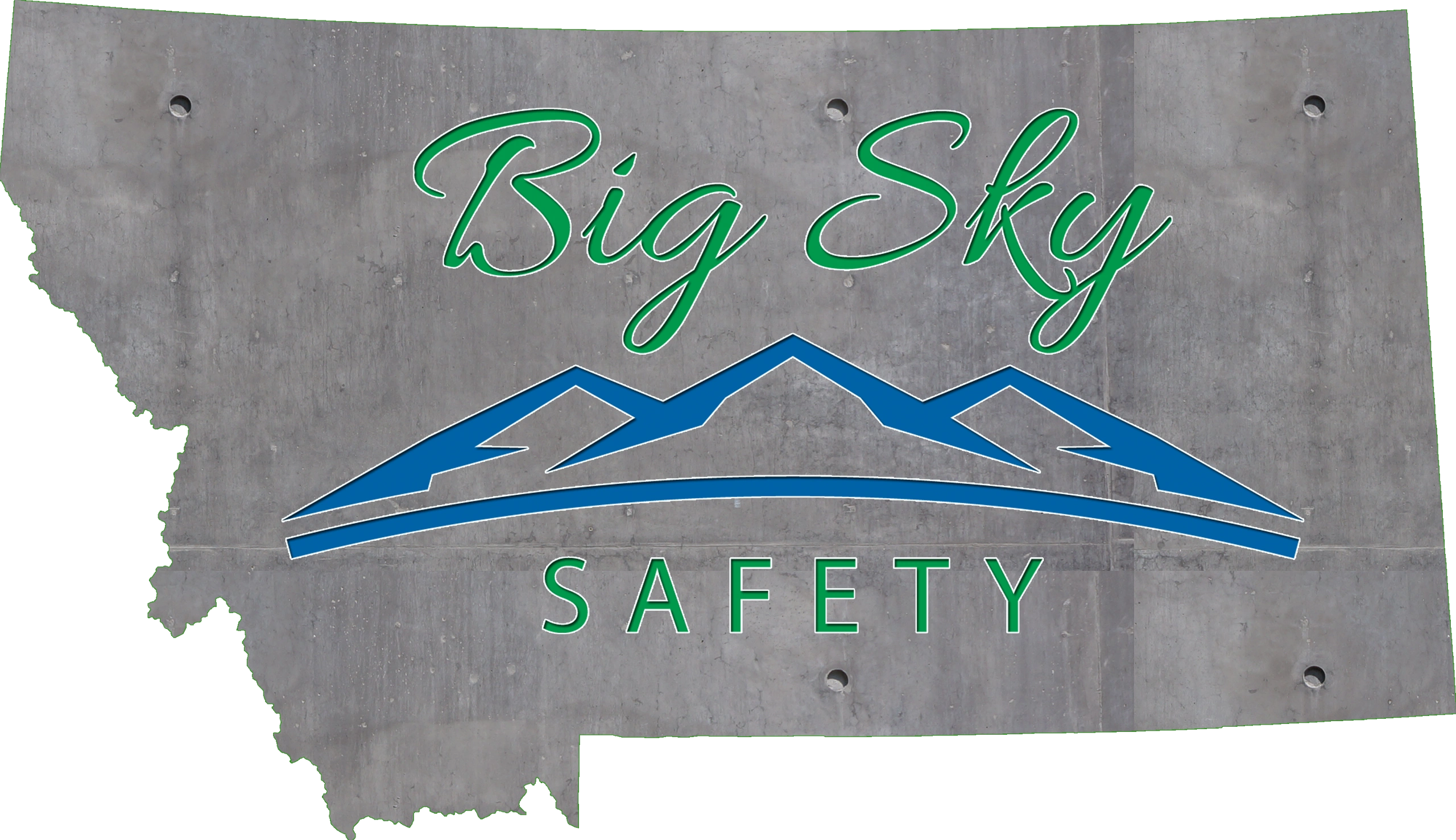 Big Sky Safety Decal