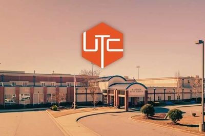 Eastside High School with UTC logo