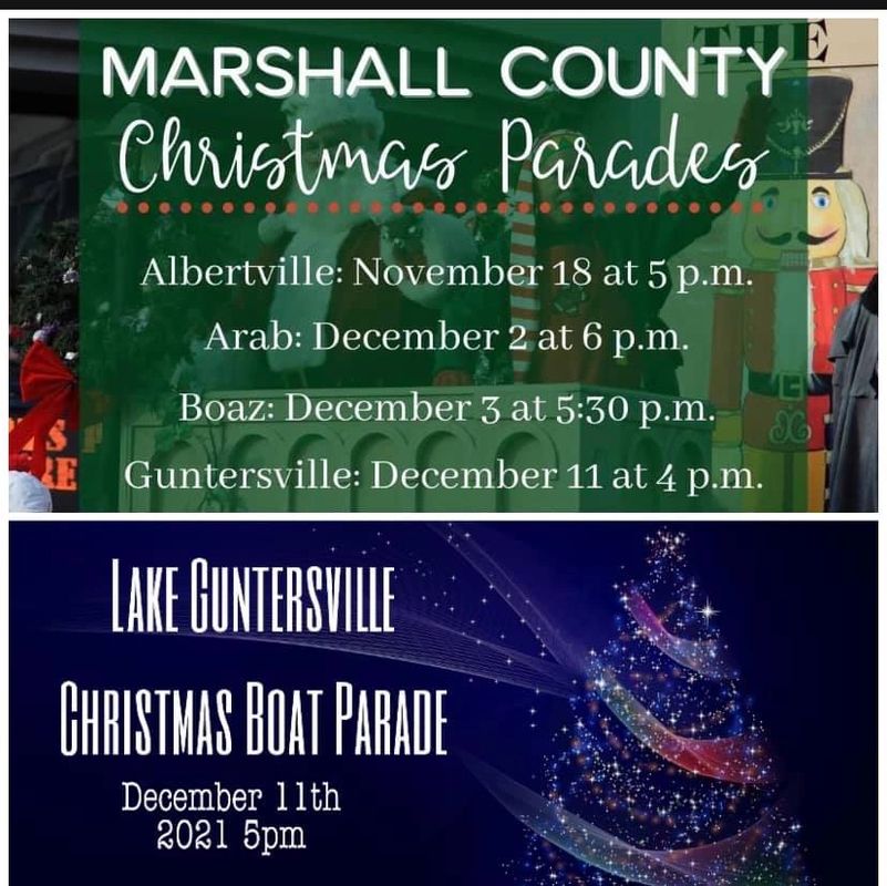 2022 guntersville christmas parade