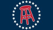 Barstool Sports logo with stars.