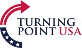 Logo of Turning Point USA.