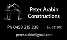 Peter Arabin Constructions