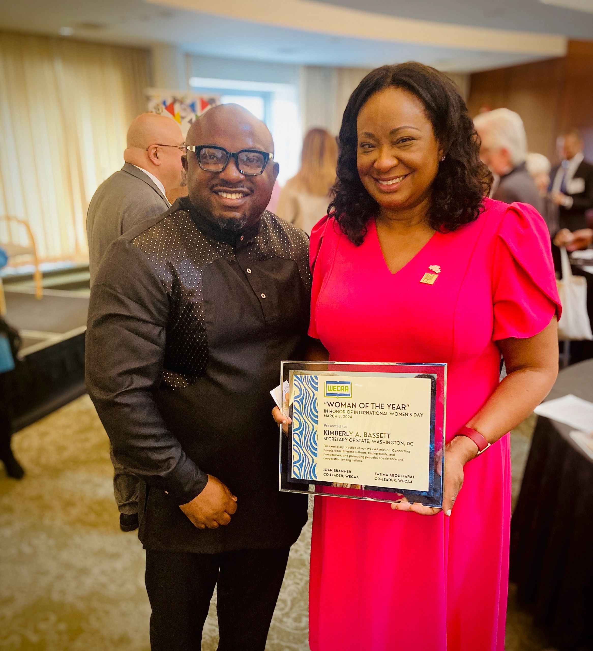 Honoring Excellence, Kimberly A. Bassett Named Woman of the Year.