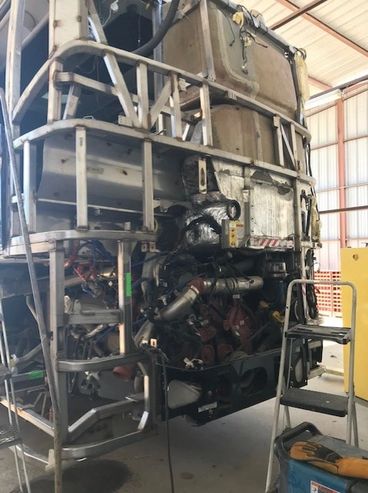 Dallas Bus Repairs, Motor Coach collision Repair, Bus Collision Repair, Motor Coach Frame Repair, Dallas Bus Paint, 