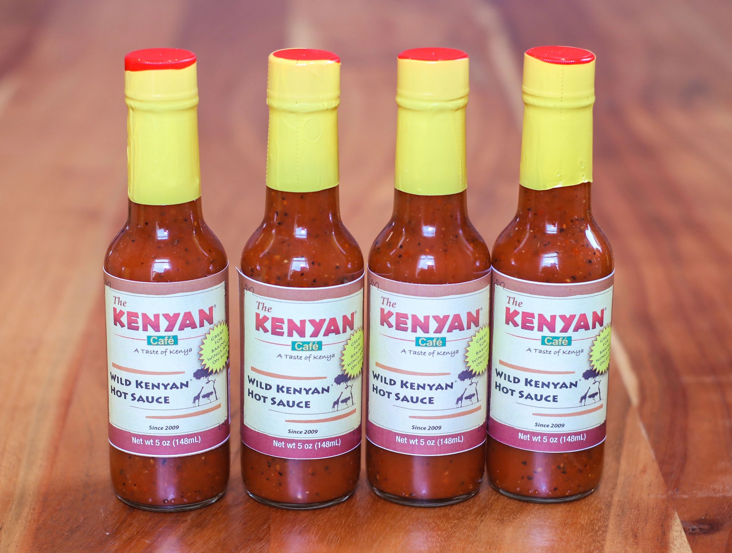 The Kenyan Cafe Healthy Hot Sauce, Homemade Sauce