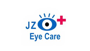 JZ眼睛护理标志。